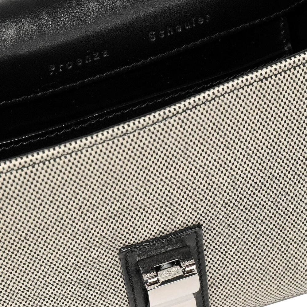 PROENZA SCHOULER Courier python, snake-effect lea… - image 3